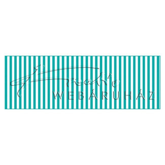 Happy Papír kétoldalas - Türkizkék-fehér, csíkos mintás karton 29,5x20cm, 300gr, 1 lap