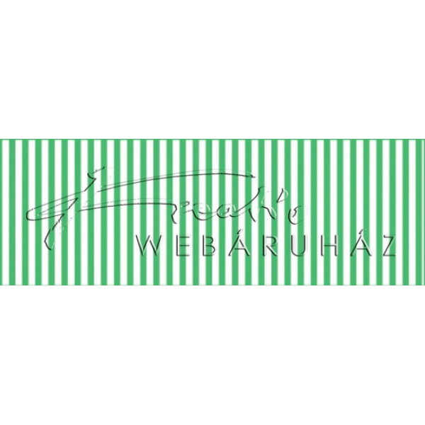 Happy Papír kétoldalas - Zöld, csíkos karton, 29,5x20cm, 1 lap