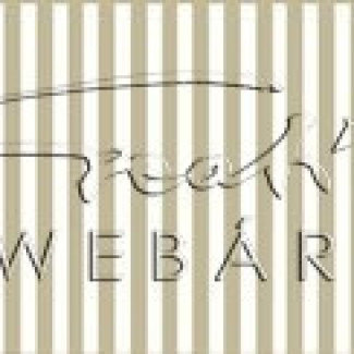 Happy Papír kétoldalas - Taupe (barnás-szürke), csíkos karton 29,5x20cm, 1 lap