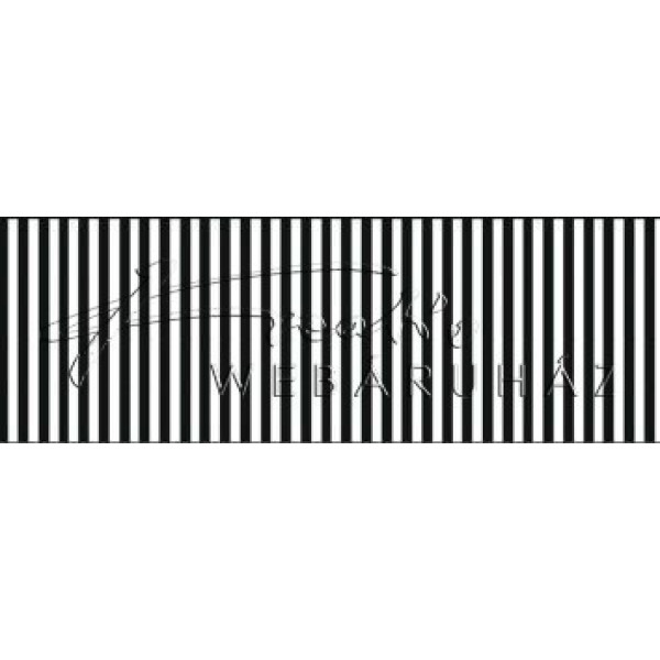 Happy Papír kétoldalas - Fekete csíkos karton, 29,5x20cm, 1 lap Happy Papír kétoldalas - Fekete csíkos karton, 29,5x20cm, 1 lap