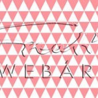 Happy Papír kétoldalas - Pink -fehér, geometrikus háromszögek mintás karton 29,5x20cm, 1 lap