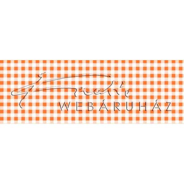 Happy Papír kétoldalas - Kockás, narancs színű karton, 29,5x20cm, 1 lap Happy Papír kétoldalas - Kockás, narancs színű karton, 29,5x20cm, 1 lap