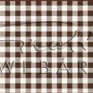 Happy Papír kétoldalas - Kockás barna karton, 29,5x20cm, 1 lap