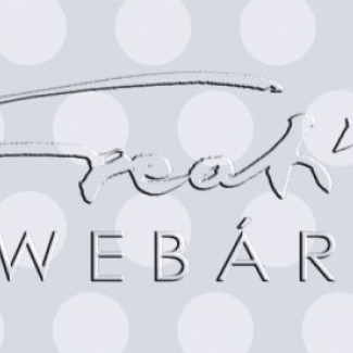 Happy Papír kétoldalas - Halvány szürke színű nagy pöttyös-csíkos, Karton