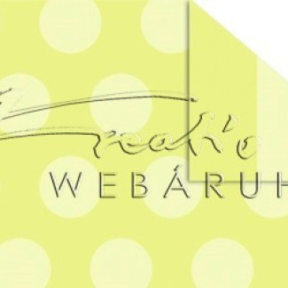 Happy Papír kétoldalas - világos/élénkzöld Polka pöttyös és csíkos mintás karton, A4, 1 lap