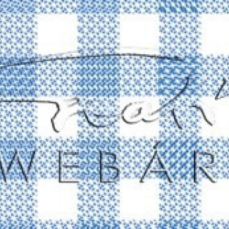 Happy Papír kétoldalas - "Kockás terítő", kék nagykocka mintás karton, 29,5x20cm, 1 lap