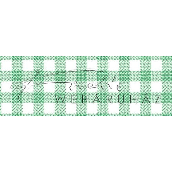 Happy Papír kétoldalas - "Kockás terítő, fűzöld nagykocka mintás karton, 29,5x20cm, 1 lap Happy Papír kétoldalas - "Kockás terítő, fűzöld nagykocka mintás karton, 29,5x20cm, 1 lap