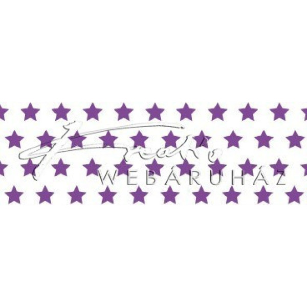 Happy Papír kétoldalas - Lila csillagos karton, apró csillag mintával 29,5x20cm, 1 lap Happy Papír kétoldalas - Lila csillagos karton, apró csillag mintával 29,5x20cm, 1 lap