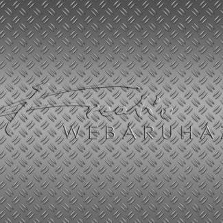 Kétoldalas mintás karton - Bordázott acélfelület, fémpadló mintás, 1 lap