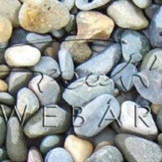 Kétoldalas mintás karton - Kavics mintás, Karton, 1 lap