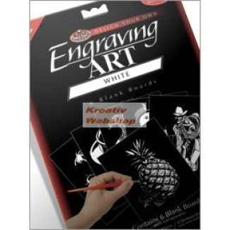 Karcfólia, fehér, 6 db-os - 12x17 cm