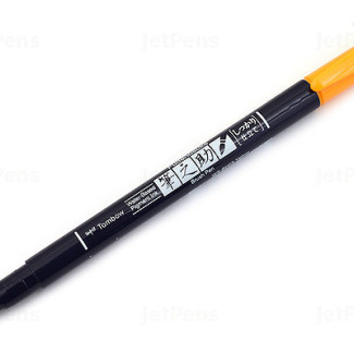 Tombow Fudenosuke ecsetfilc - kemény, sárga