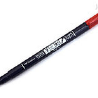 Tombow Fudenosuke ecsetfilc - kemény, piros