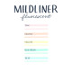 Zebra Mildliner Szövegkiemelő Szett - 5 db-os Fluoreszkáló készlet Zebra Mildliner Szövegkiemelő Szett - 5 db-os Fluoreszkáló készlet