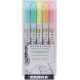Zebra Mildliner Szövegkiemelő Szett - 5 db-os Fluoreszkáló készlet Zebra Mildliner Szövegkiemelő Szett - 5 db-os Fluoreszkáló készlet