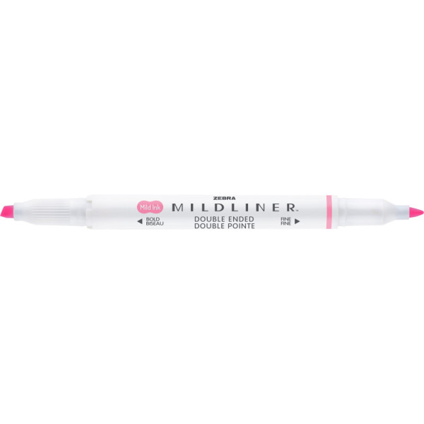 Zebra Mildliner Szövegkiemelő - Fluoreszkáló Pink