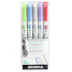 Zebra Mildliner Szövegkiemelő Szett - Cool & Refined - 5 db-os készlet Zebra Mildliner Szövegkiemelő Szett - Cool & Refined - 5 db-os készlet