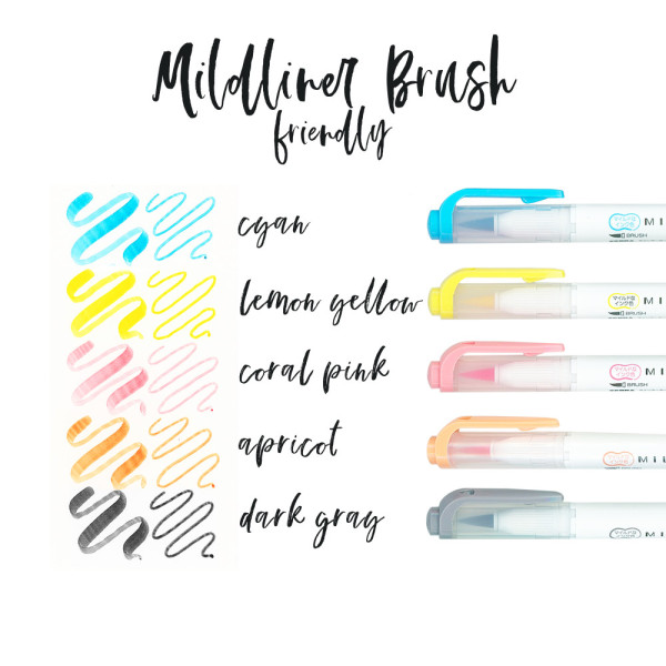 Zebra Mildliner Szövegkiemelő Szett - Ecsetvégű, Friendly - 5 db-os készlet Zebra Mildliner Szövegkiemelő Szett - Ecsetvégű, Friendly - 5 db-os készlet