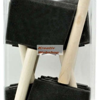 Szivacsecset - 10db-os széles szivacsecset készlet