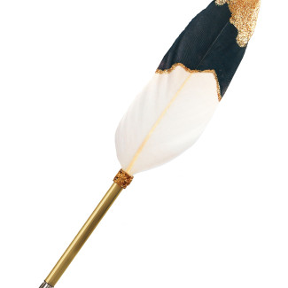 Calligraphy Feather Dip Pen - Lúdtoll, 1,5mm - Kifutó termék