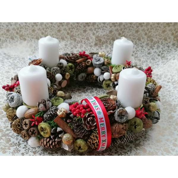 ADVENTI KOSZORÚ KÉSZÍTÉS VIRÁGKÖTŐVEL Nov.15 és 23