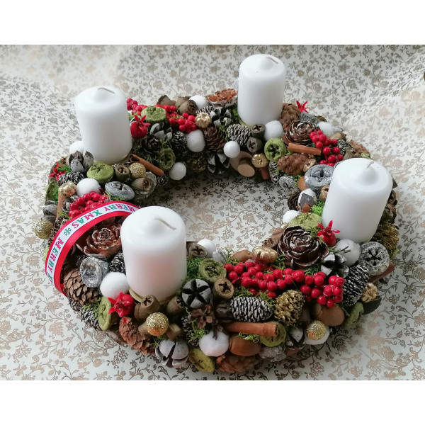 ADVENTI KOSZORÚ KÉSZÍTÉS VIRÁGKÖTŐVEL Nov.15 és 23