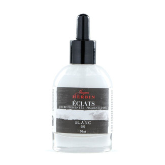 Akvarell művésztinta, 50 ml - Jacques Herbin Éclats Fine Art Ink - Fehér