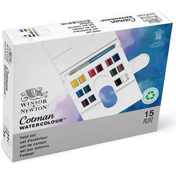 WINSOR&NEWTON COTMAN COMPACT BOX AKVARELLFESTÉK KÉSZLET, 14X1/2 SZILKE + ECSET WINSOR&NEWTON COTMAN COMPACT BOX AKVARELLFESTÉK KÉSZLET, 14X1/2 SZILKE + ECSET