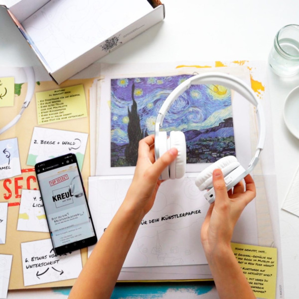 KREUL Van Gogh Festőkészlet Gyerekeknek Master Forger Box Starry Night