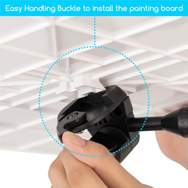 M-ART MEEDEN Professzionális, ultrakönnyű, tábori festőállvány, gyorsrögzítéssel, rögzíthető rajztáblával, 165 cm magas