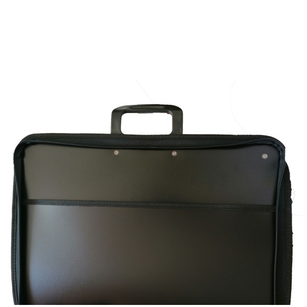 Cipzáras esőálló műanyag mappa (irattartó, rajzlaptartó, rajztáblatartó) - ROYAL Művésztáska - B3