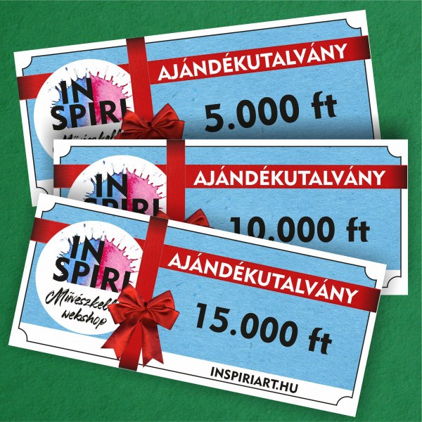 AJÁNDÉKUTALVÁNY 5000 Ft