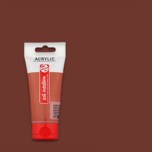 TALENS ART CREATION AKRILFESTÉK, 75 ML - 411, BURNT SIENNA (égetett sziéna)