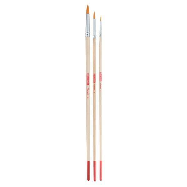 TALENS ART CREATION FILAMENT ECSETKÉSZLET - KEREK, HEGYES SZINTETIKUS, 3 DB (2-6-10)