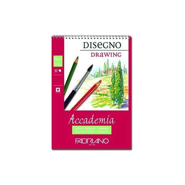 FABRIANO ACCADEMIA RAJZ- ÉS VÁZLATTÖMB, 200 G, KÜLÖNBÖZŐ MÉRETEKBEN 30 LAP - A4, SPIRÁLOS FABRIANO ACCADEMIA RAJZ- ÉS VÁZLATTÖMB, 200 G, KÜLÖNBÖZŐ MÉRETEKBEN 30 LAP - A4, SPIRÁLOS