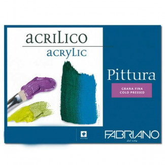 FABRIANO PITTURA AKRIL FESTŐTÖMB, 400 G, 10 LAP, 30X40 CM