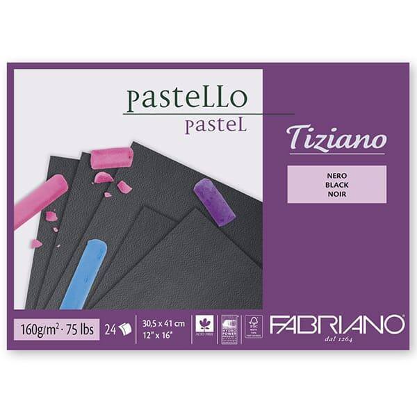 FABRIANO TIZIANO RAJZTÖMB, 160 G, 24 LAP - 30,5X41 CM, FEKETE FABRIANO TIZIANO RAJZTÖMB, 160 G, 24 LAP - 30,5X41 CM, FEKETE