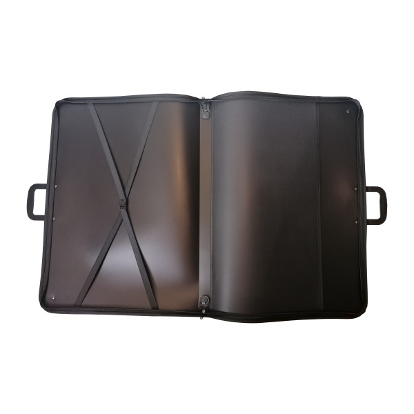 CIPZÁRAS ESŐÁLLÓ VÍZÁLLÓ MŰANYAG MAPPA (IRATTARTÓ, RAJZLAPTARTÓ, RAJZTÁBLATARTÓ) - MŰVÉSZTÁSKA, B2