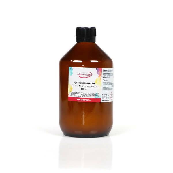MŰVÉSZELLÁTÓ DAMMARLAKK, 500 ML - FÉNYES