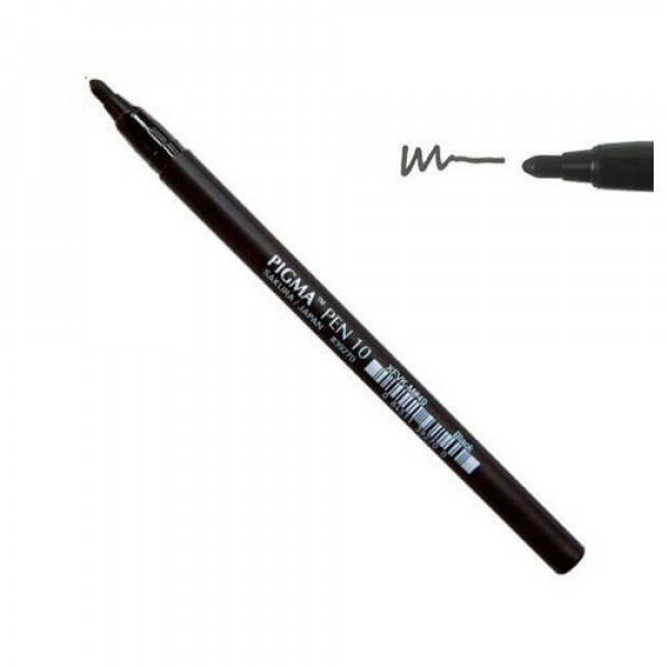 SAKURA PIGMA PEN FILCTOLL, 10 (0,7 MM) - FEKETE SAKURA PIGMA PEN FILCTOLL, 10 (0,7 MM) - FEKETE