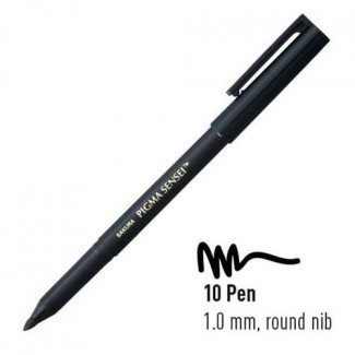 SAKURA PIGMA SENSEI 10 FILCTOLL, FEKETE - 1 MM