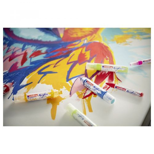 EDDING 5100 AKRIL MARKER M (2-3 MM) TRAFFIC YELLOW