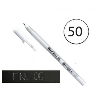 SAKURA GELLY ROLL ZSELÉS TOLL, FEHÉR 05 (0,3 MM)