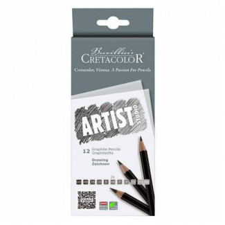 CRETACOLOR ARTIST STUDIO GRAFITCERUZA 12 DB-OS KÉSZLET