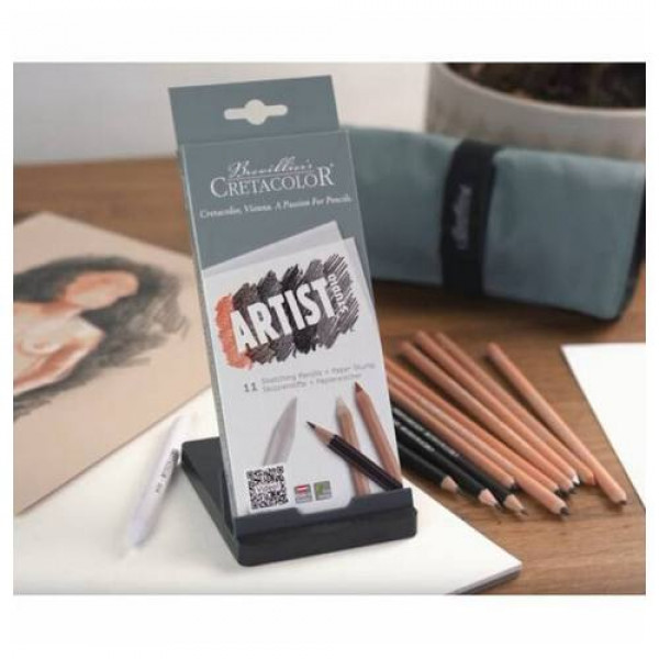 CRETACOLOR ARTIST STUDIO VÁZLATCERUZA KÉSZLET - 11 DB