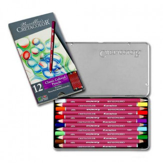 CRETACOLOR KARMINA SZÍNESCERUZA KÉSZLET - 12 DB