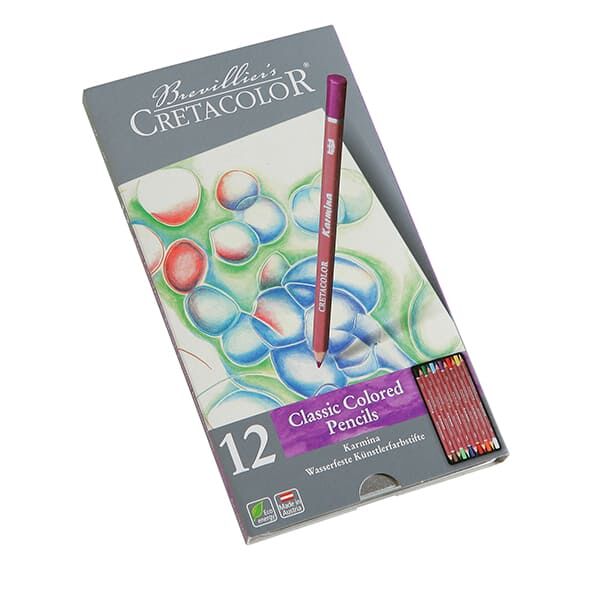 CRETACOLOR KARMINA SZÍNESCERUZA KÉSZLET - 12 DB CRETACOLOR KARMINA SZÍNESCERUZA KÉSZLET - 12 DB