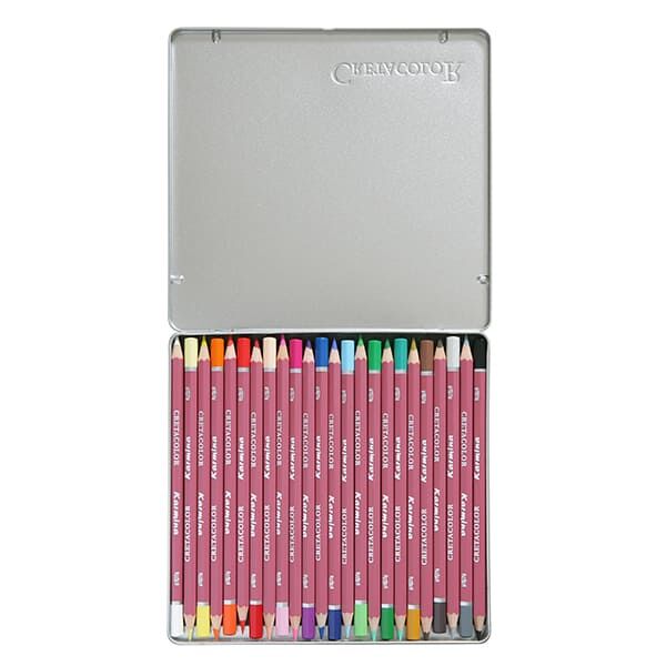 CRETACOLOR KARMINA SZÍNESCERUZA KÉSZLET - 24 DB CRETACOLOR KARMINA SZÍNESCERUZA KÉSZLET - 24 DB