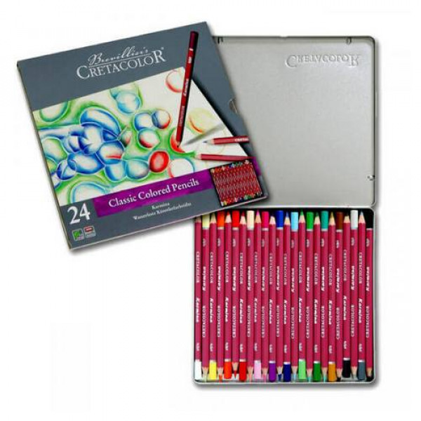 CRETACOLOR KARMINA SZÍNESCERUZA KÉSZLET - 24 DB CRETACOLOR KARMINA SZÍNESCERUZA KÉSZLET - 24 DB