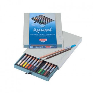 BRUYNZEEL DESIGN AKVARELLCERUZA KÉSZLET - 12 DB